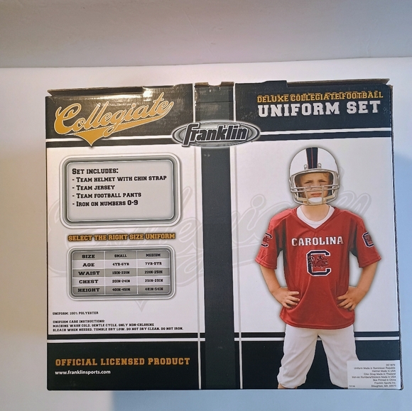 Red Ole Miss Football Jersey Set - Picture 4 of 5